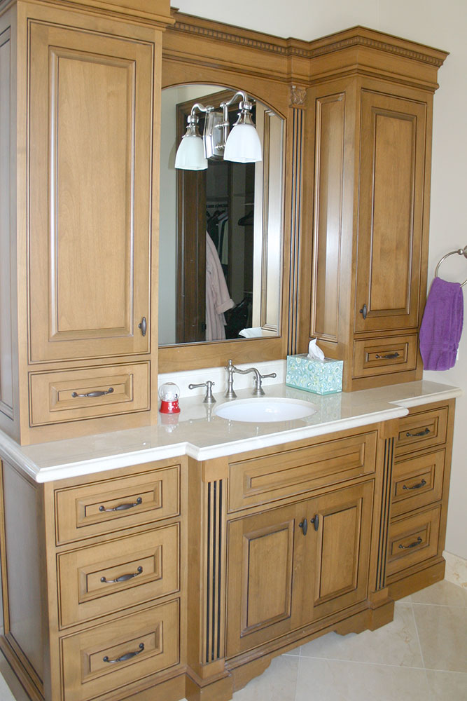 Custom Bathroom Cabinets – A Cut Above Woodworks